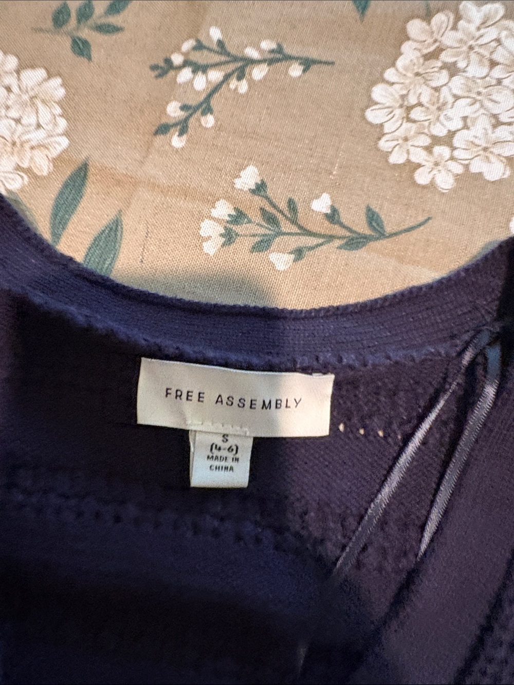 NWT free assembly small knit cardigan sweater - Picture 5 of 7